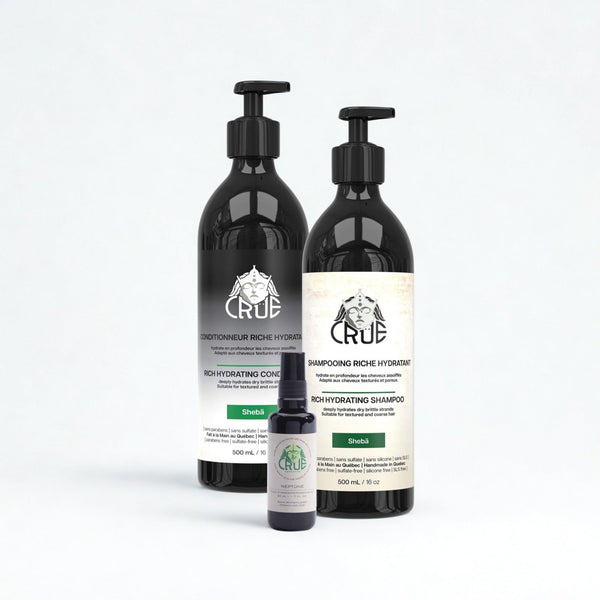 Ensemble Hydratation Céleste - Crüe Cosmetics