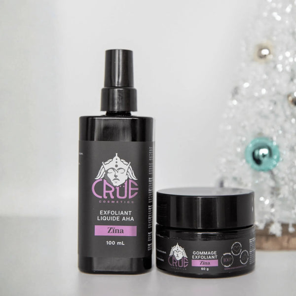 Crue Exfoliant ZIna 100 ml and jar 60 g.