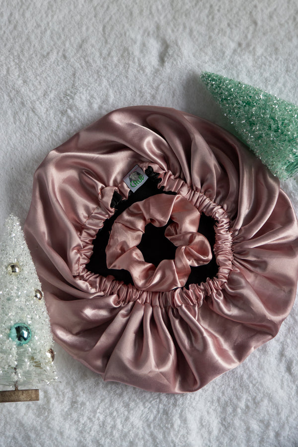 Crue hair net in rose color