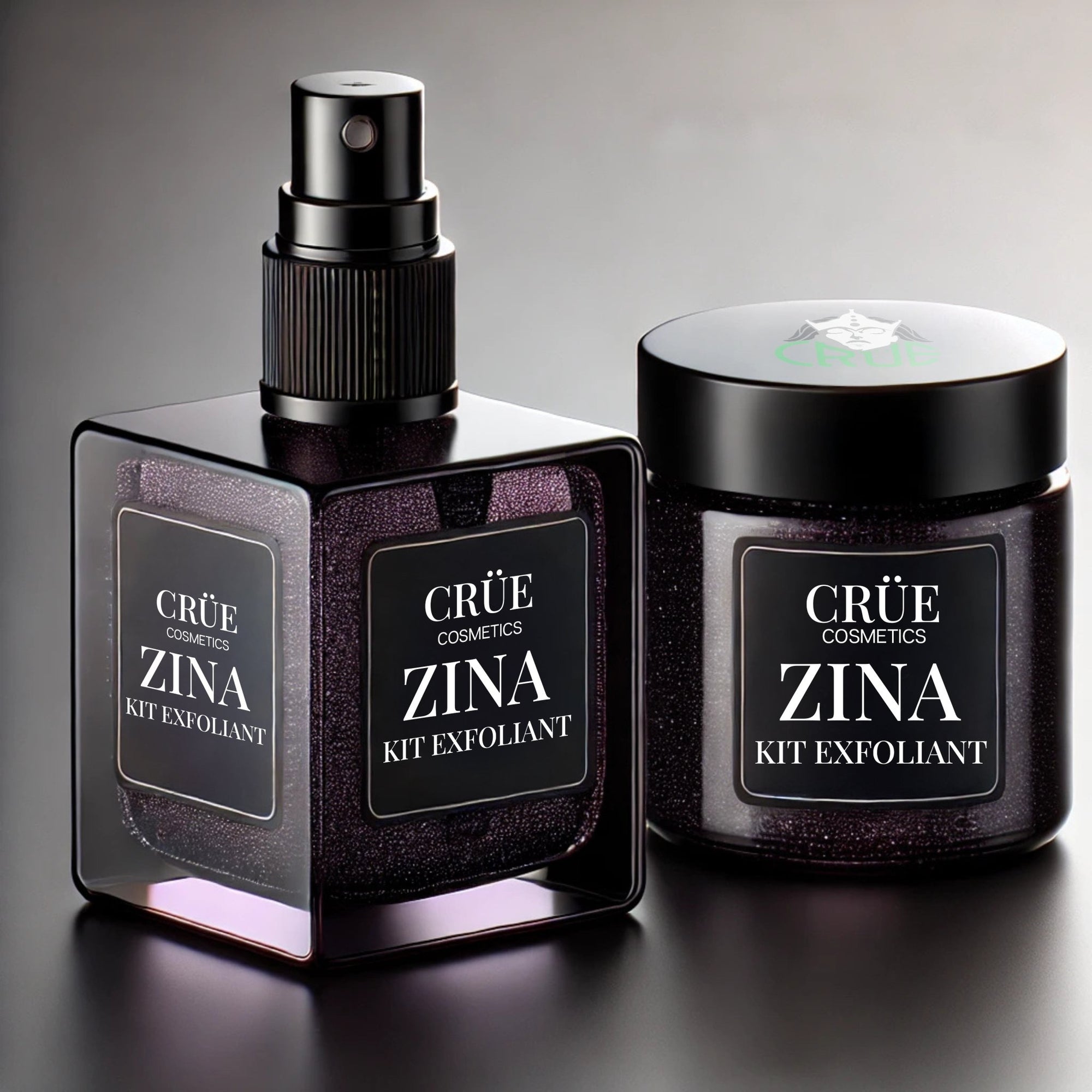 Kit Exfoliant Zïna - Crüe Cosmetics