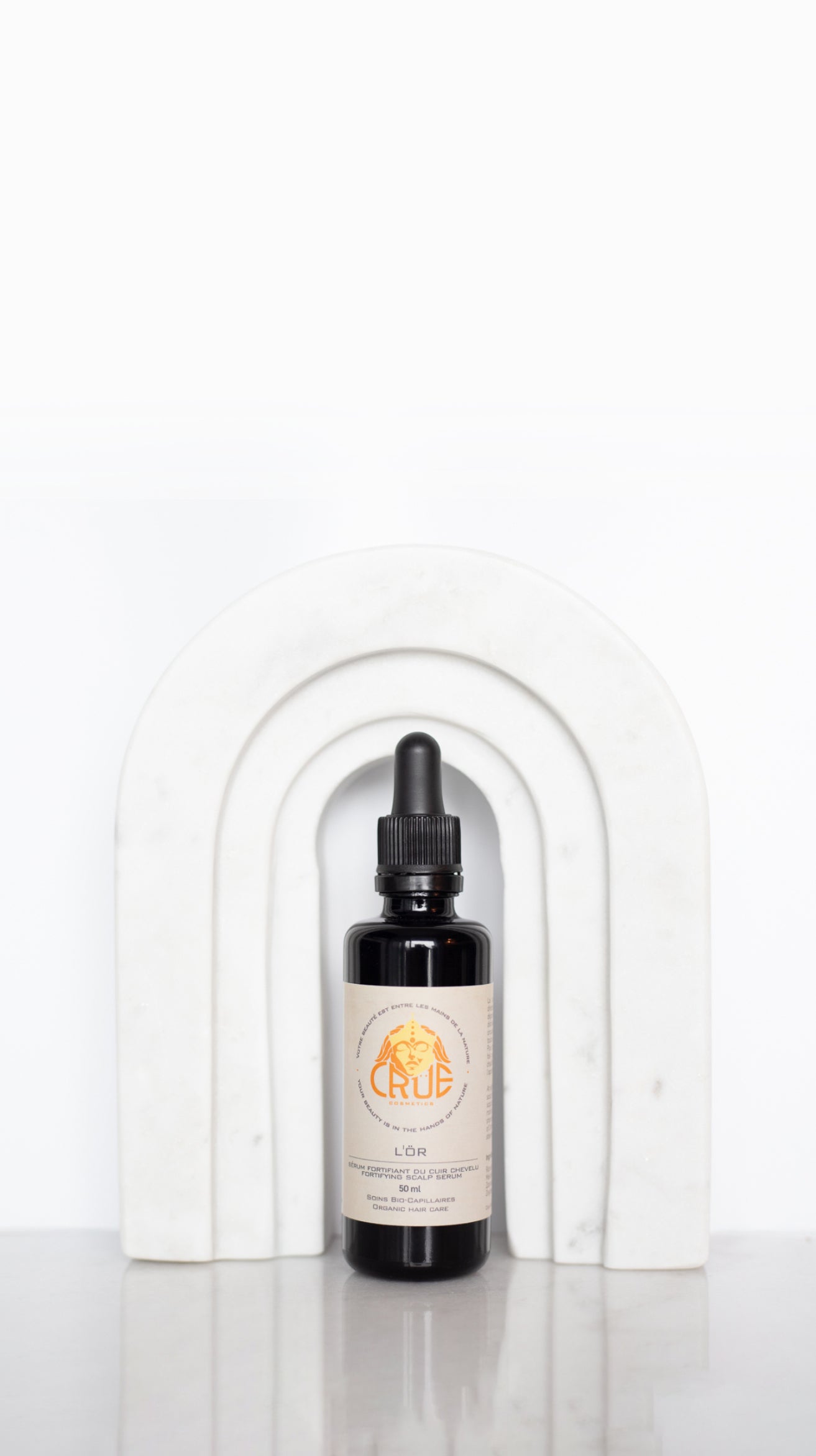 Kit Shampoing et Après-Shampoing Végan CRUE pour Cheveux Secs et Abîmés