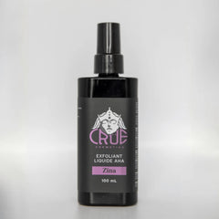 Crue cosmetics exfoliant liquide AHA Zina 100 ml bottle.